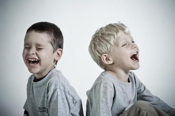 children laughing