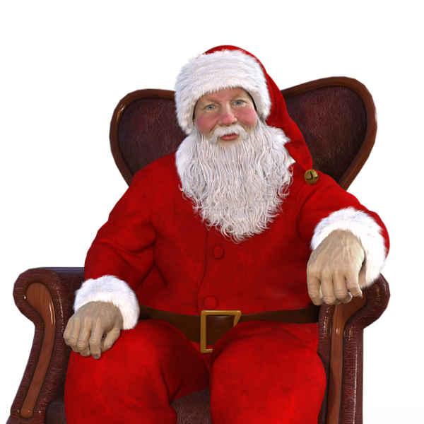 santa chair