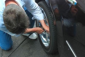 flat tire