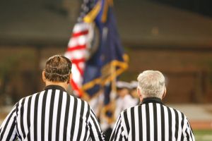 picture of a football referee