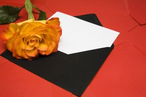 letter and_rose