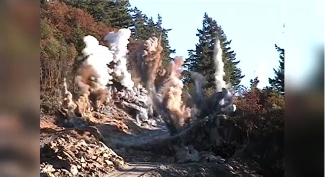 rock blasting video montage