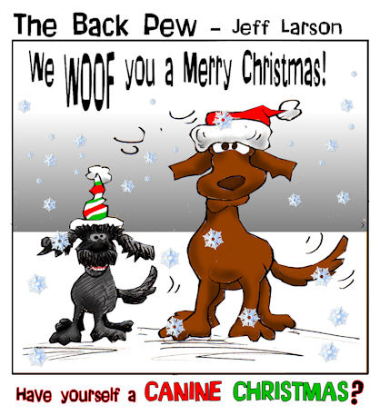 christmas dogs | Backpew | Cartoons | Entertainment