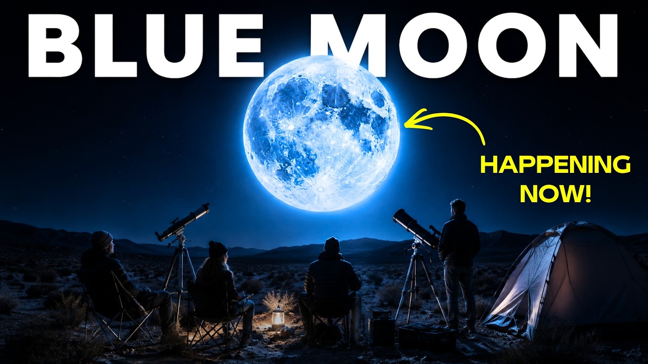 Rare Micro Blue Moon