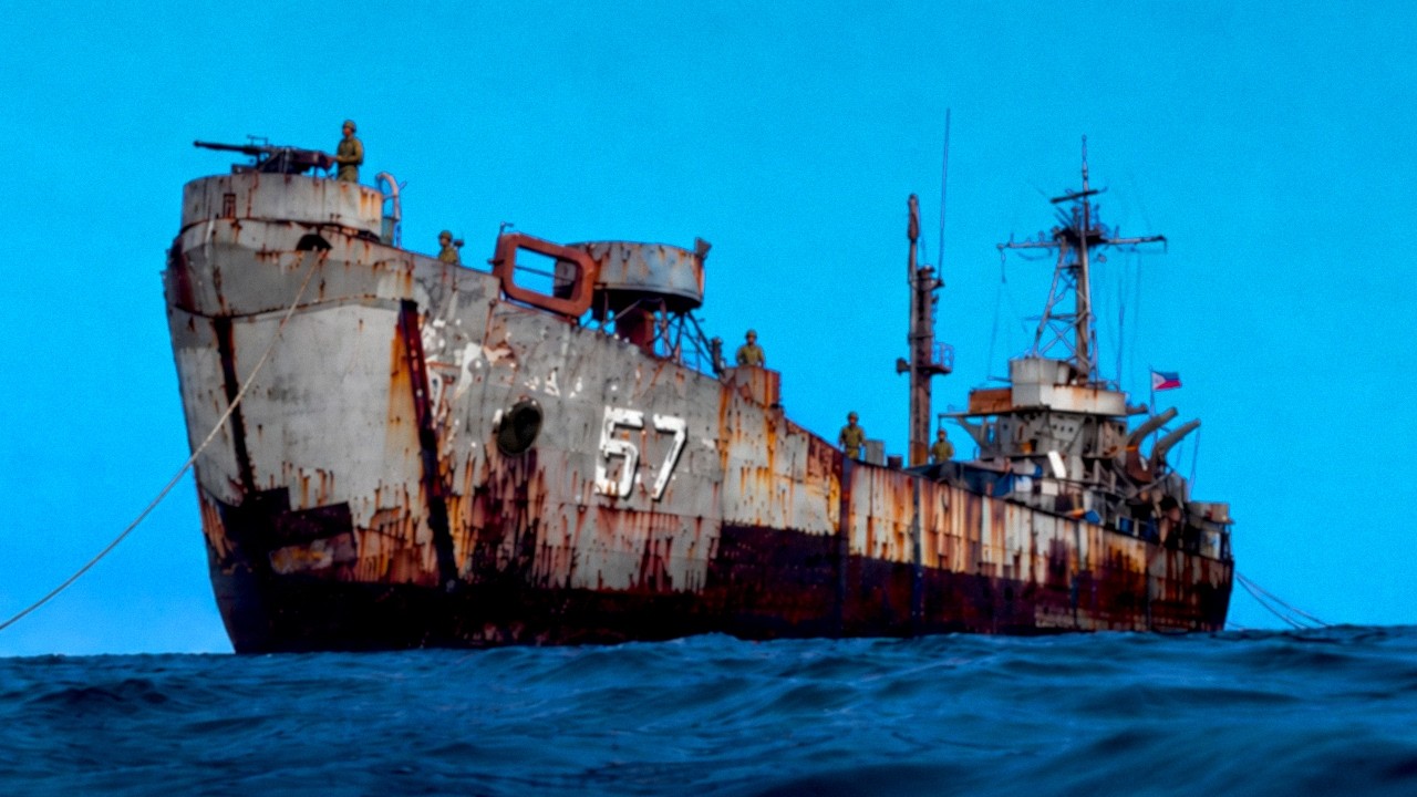 Why do 12 marines guard this WWII shipwreck 24/7?