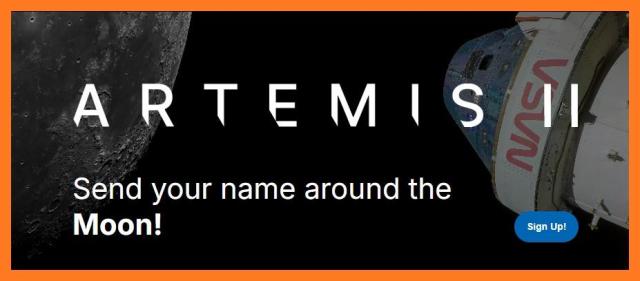 Artemis boarding pass
