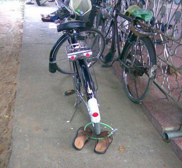 A funny bike picture