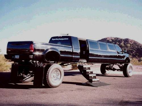 Funny Pictures of George Bush Texas Limo