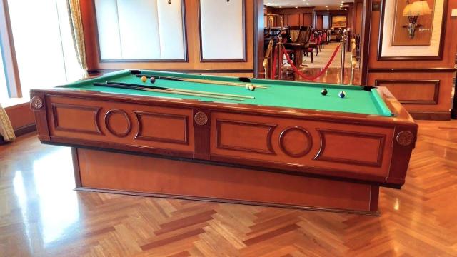 cruise ship pool table