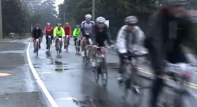 2013 Ryder Hesjedal's Tour De Victoria Passes By