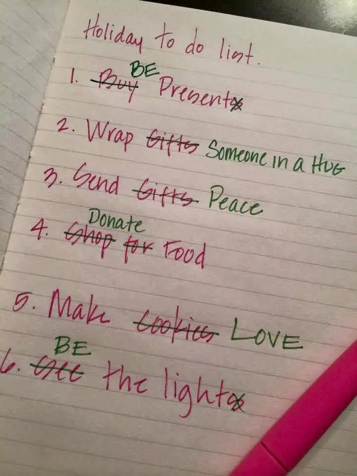 to do list