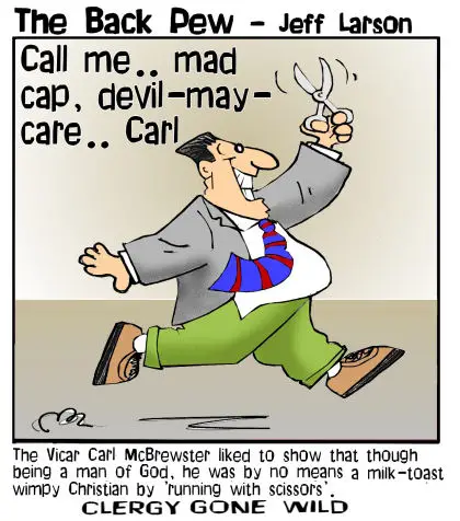 Clergy Gone Wild Bible Cartoons