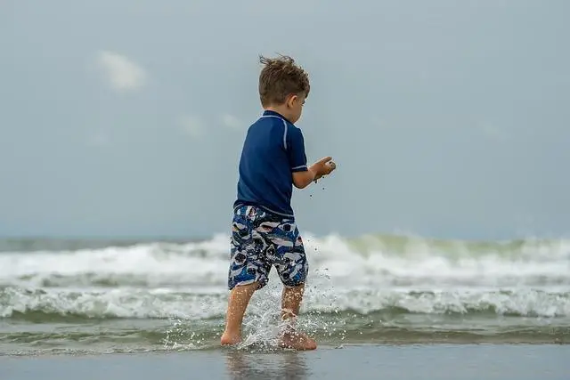 child boy beach