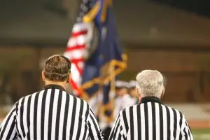 picture of a football referee