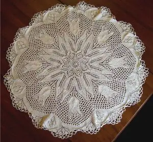 picture of a doily