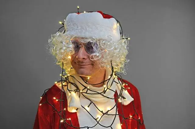 santa wink
