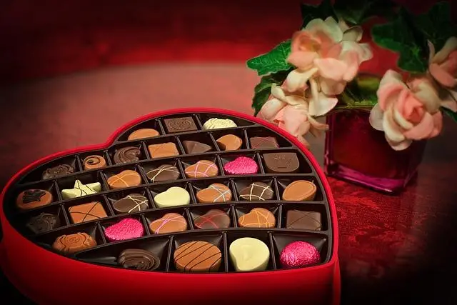 chocolate heart