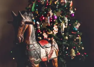 Rev. James Snyder still thinks of the pony he never got from Santa. Rev. James Snyder still thinks of the pony that Santa never brought him.