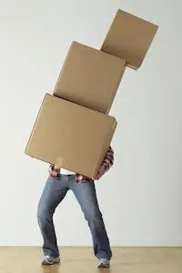 boxes moving